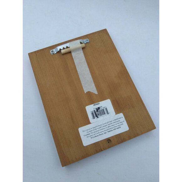 P.Graham Dunn Amish Cherry 1912 C. Miles "In the Garden" Laser 7"x 5.25" plaque - Picture 8 of 12